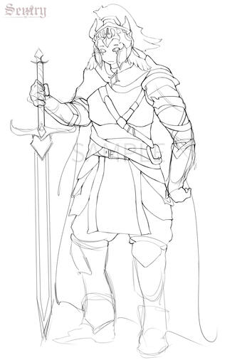 Sword from PHIGHTING! - sketch